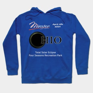 Minster Ohio April 8 2024 Eclipse 2 Hoodie